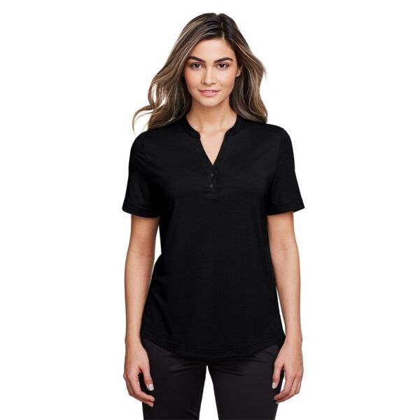 Women's JAQ Snap-Up Stretch Performance Polo Thumbnail