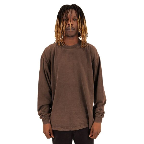 Men's Garment-Dyed Long Sleeve T-Shirt Thumbnail