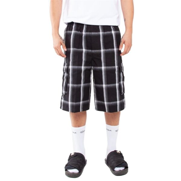 Shaka Wear Men's Plaid Shorts SHSP Men's Plaid Shorts Thumbnail