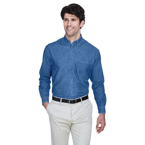 Men's Cypress Denim Shirt with Pocket Thumbnail