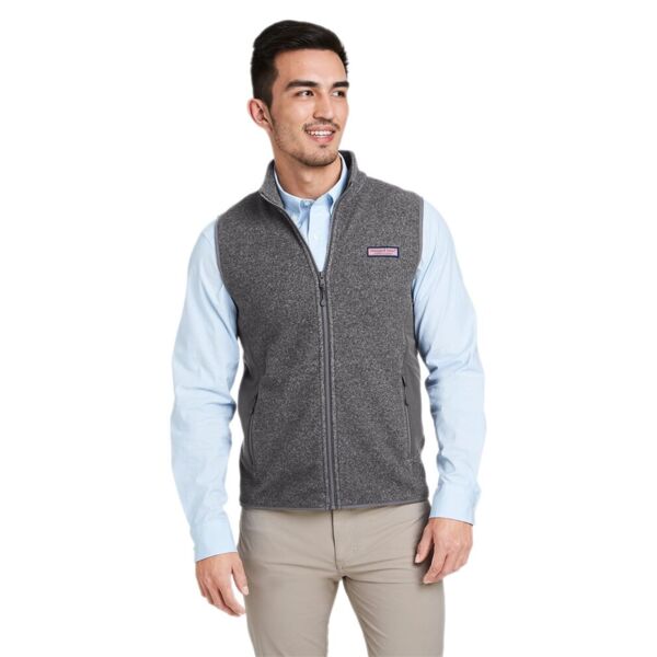 vineyard vines Men's Harbor Fleece Vest O001401 Men's Harbor Fleece Vest Thumbnail
