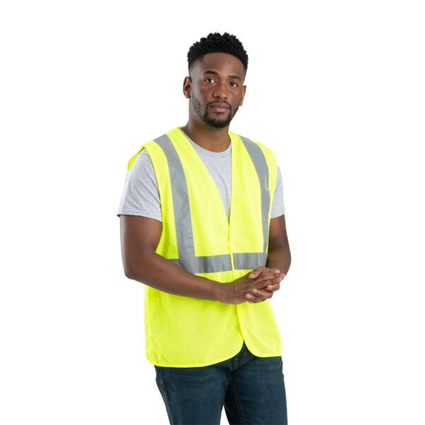 Berne Apparel Unisex Hi-Vis Class 2 Economy Vest HVV042 Unisex Hi-Vis Class 2 Economy Vest Thumbnail