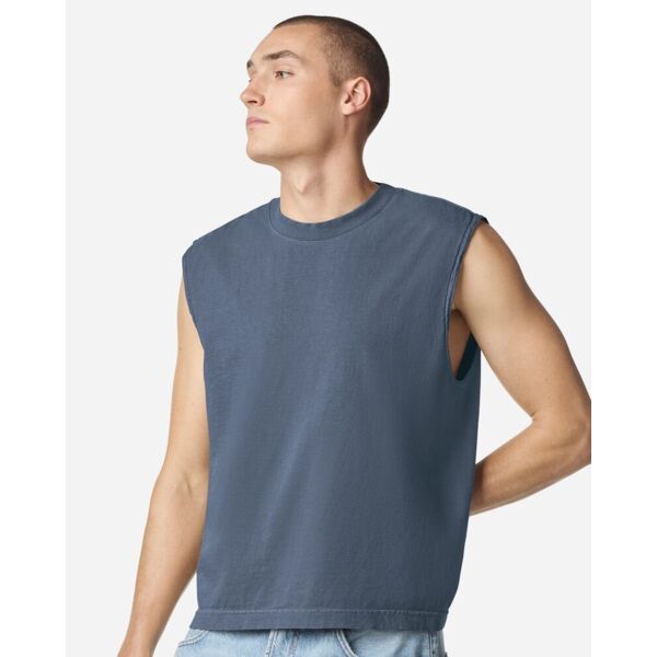 American Apparel Unisex Heavyweight Cotton Garment-Dyed Mid-Length Muscle Tee 207GD Unisex Heavyweight Cotton Garment-Dyed Mid-Length Muscle Tee Thumbnail