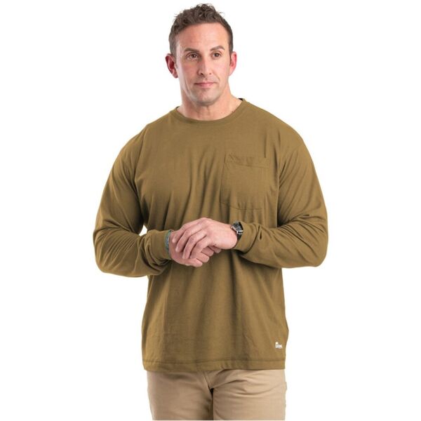 Men's Performance Long Sleeve Pocket T-Shirt Thumbnail