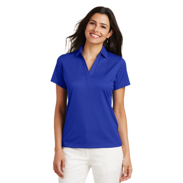 Port Authority Women's Performance Fine Jacquard Polo L528 Women's Performance Fine Jacquard Polo Thumbnail