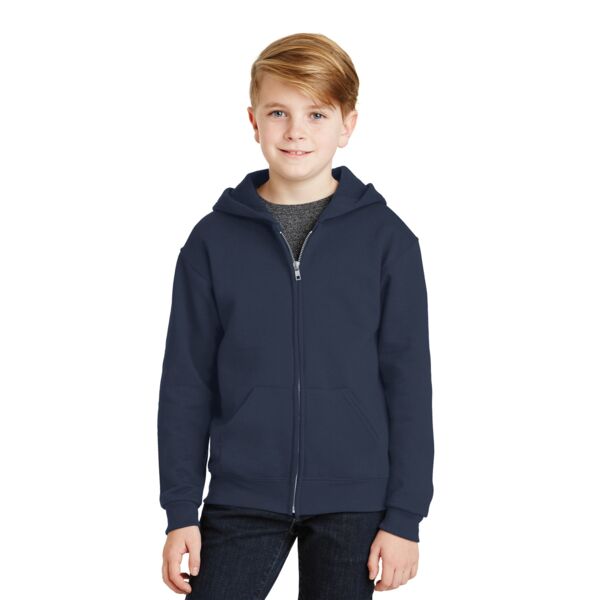 Jerzees Youth NuBlend ® Full Zip Hooded Sweatshirt 993B Youth NuBlend ® Full Zip Hooded Sweatshirt Thumbnail