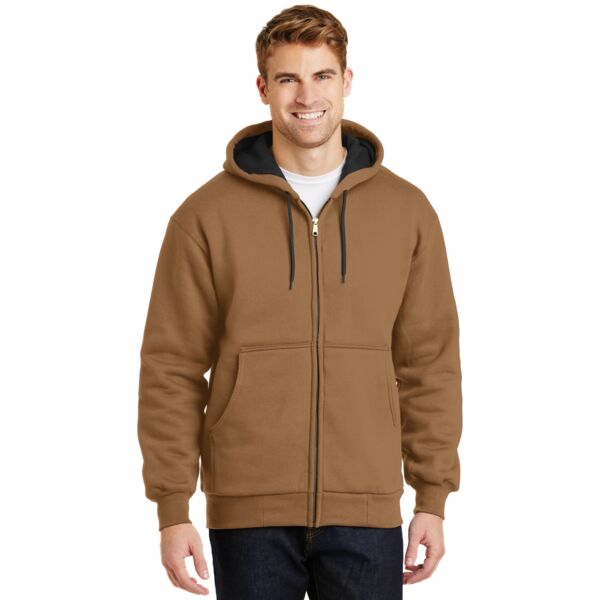 CornerStone Heavyweight Full Zip Hooded Sweatshirt with Thermal Lining CS620 Heavyweight Full Zip Hooded Sweatshirt with Thermal Lining Thumbnail