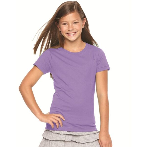 LAT Girls' Fine Jersey Tee 2616 Girls' Fine Jersey Tee Thumbnail