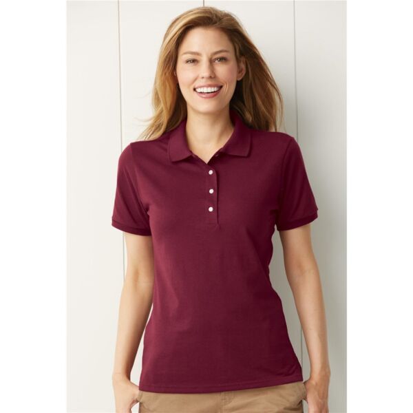 Jerzees Women's Spotshield® 50/50 Polo 437WR Women's Spotshield® 50/50 Polo Thumbnail