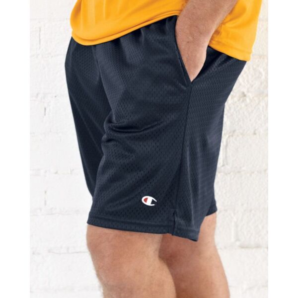 Champion Unisex Polyester Mesh 9" Shorts with Pockets S162 Unisex Polyester Mesh 9" Shorts with Pockets Thumbnail