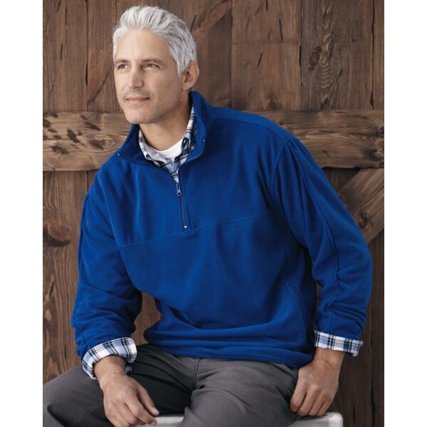 Sierra Pacific Men's Microfleece Quarter-Zip Pullover 3351 Men's Microfleece Quarter-Zip Pullover Thumbnail