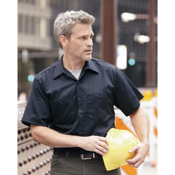 Red Kap Men's Cotton Short Sleeve Uniform Shirt SC40 Men's Cotton Short Sleeve Uniform Shirt Thumbnail