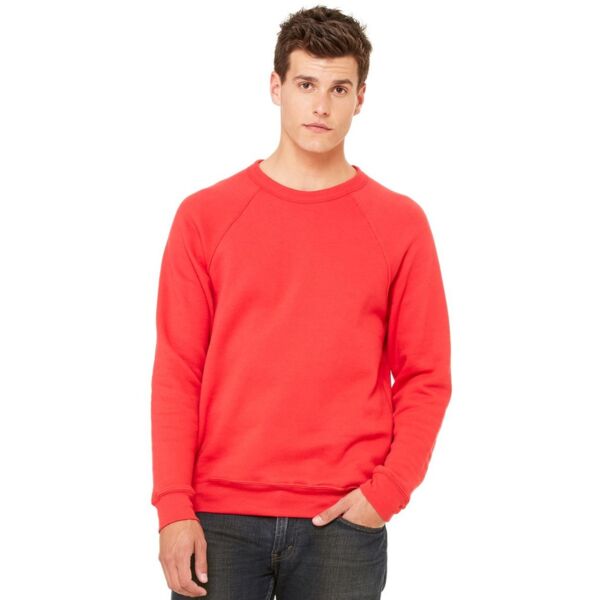 Bella + Canvas Unisex Sponge Fleece Raglan Crewneck Sweatshirt 3901 Unisex Sponge Fleece Raglan Crewneck Sweatshirt Thumbnail