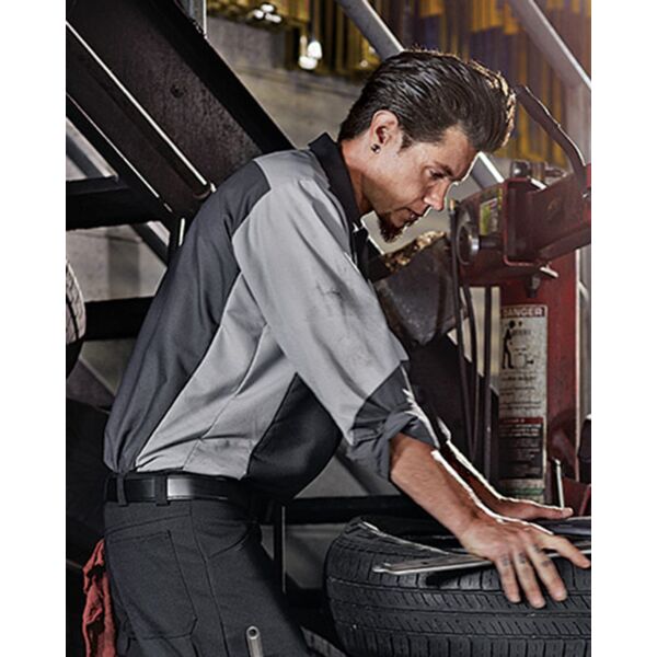 Red Kap Men's Long Sleeve Automotive Crew Shirt SY10 Men's Long Sleeve Automotive Crew Shirt Thumbnail