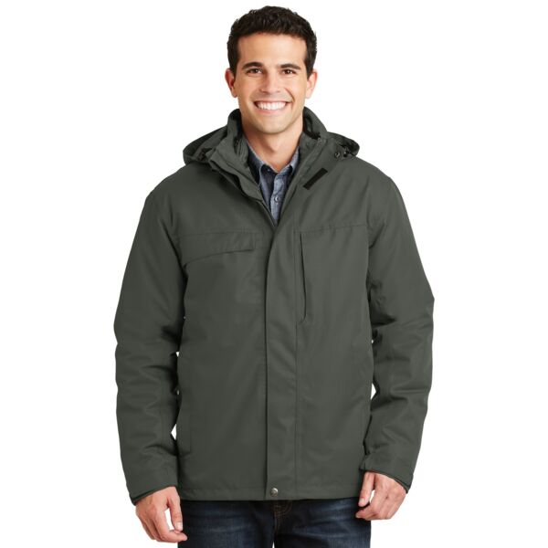 Port Authority Herringbone 3 in 1 Parka J302 Herringbone 3 in 1 Parka Thumbnail