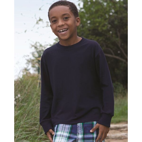 Jerzees Youth Dri-Power® Long Sleeve 50/50 T-Shirt 29BLR Youth Dri-Power® Long Sleeve 50/50 T-Shirt Thumbnail