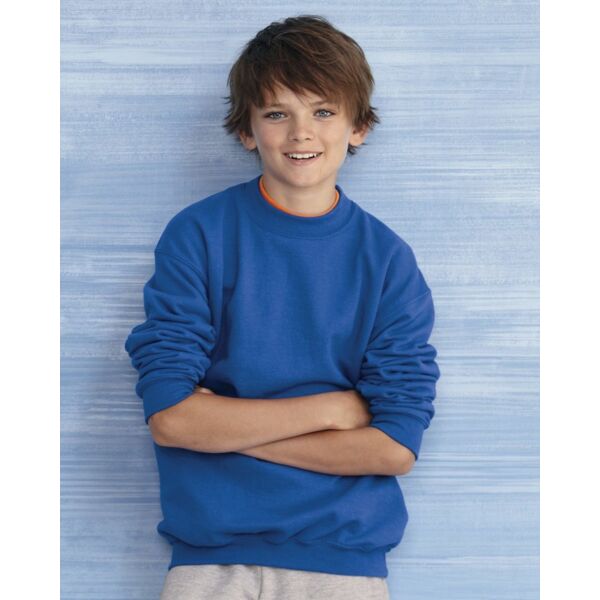 Gildan Youth Heavy Blendâ„¢ Crewneck Sweatshirt 18000B Youth Heavy Blendâ„¢ Crewneck Sweatshirt Thumbnail