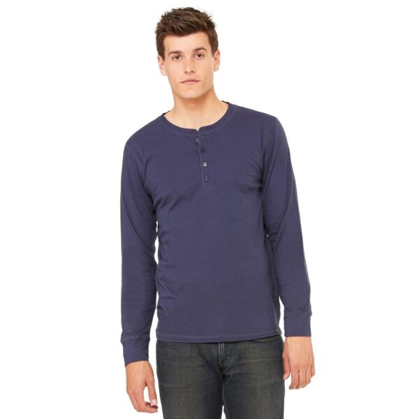 Bella + Canvas Men's Jersey Henley 3150 Men's Jersey Henley Thumbnail