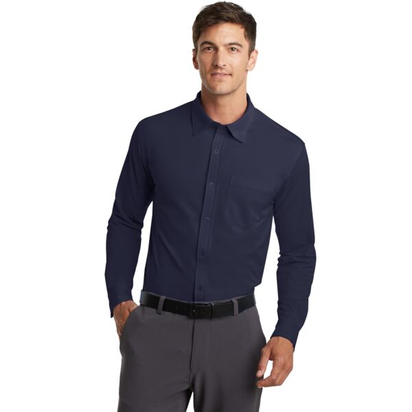 Port Authority Dimension Knit Dress Shirt K570 Dimension Knit Dress Shirt Thumbnail