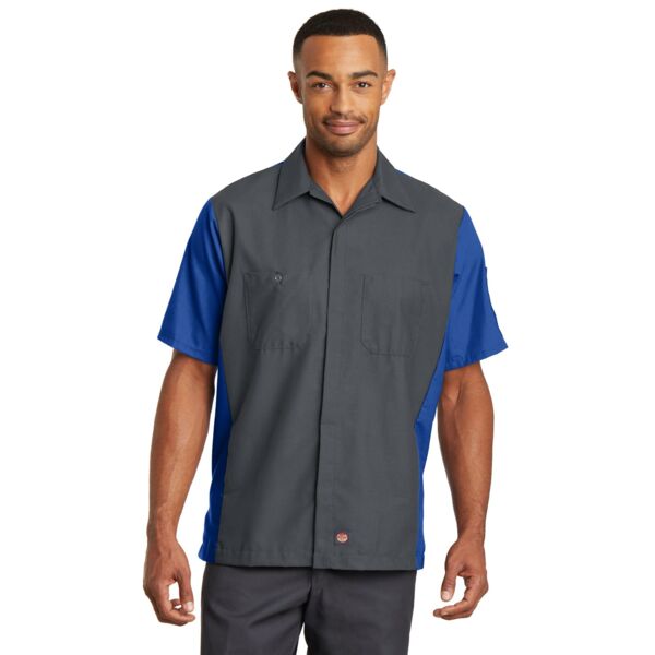 Red Kap Short Sleeve Ripstop Crew Shirt SY20 Short Sleeve Ripstop Crew Shirt Thumbnail