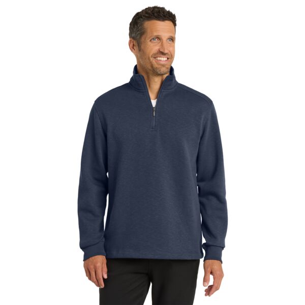 Port Authority Slub Fleece 1/4 Zip Pullover F295 Slub Fleece 1/4 Zip Pullover Thumbnail
