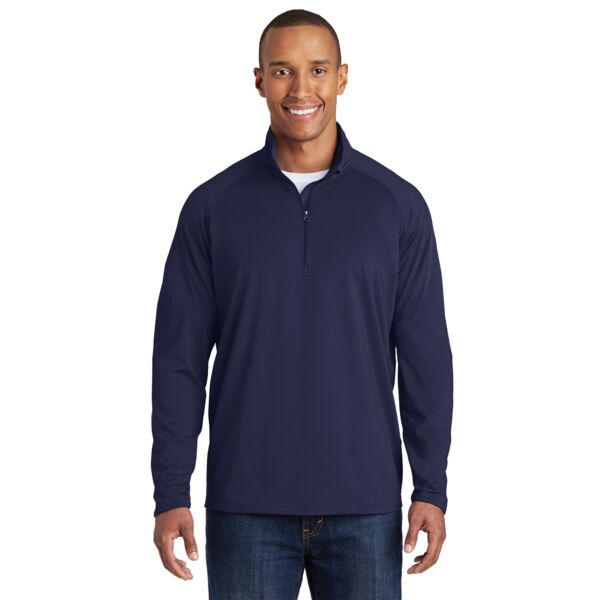 Sport Tek Tall Sport Wick ® Stretch 1/4 Zip Pullover TST850 Tall Sport Wick ® Stretch 1/4 Zip Pullover Thumbnail