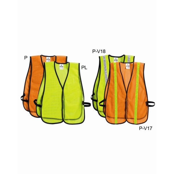 Kishigo Unisex P-Series Mesh Vest PL-V17-V18 Unisex P-Series Mesh Vest Thumbnail