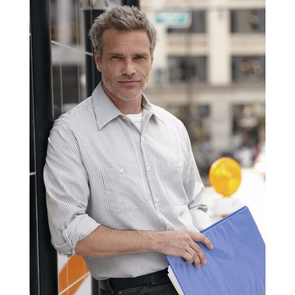 Red Kap Men's Premium Long Sleeve Work Shirt SP10 Men's Premium Long Sleeve Work Shirt Thumbnail