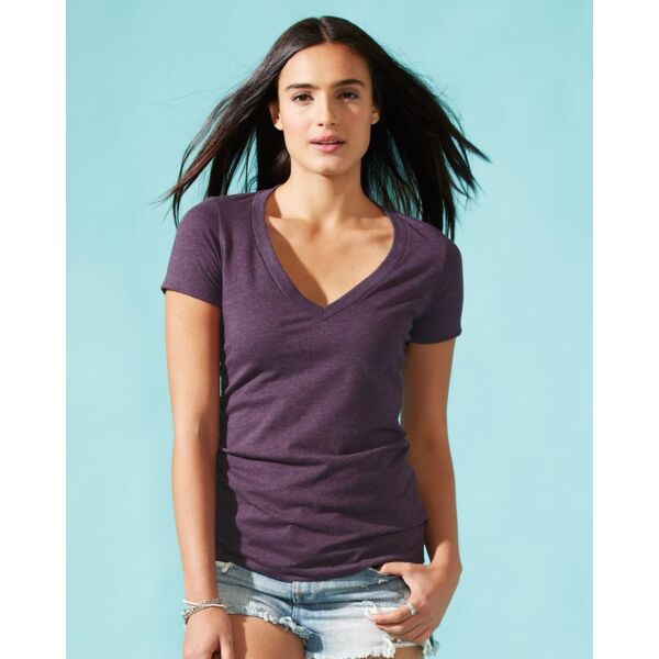 Next Level Apparel Women’s CVC Deep V-Neck T-Shirt 6640 Women’s CVC Deep V-Neck T-Shirt Thumbnail