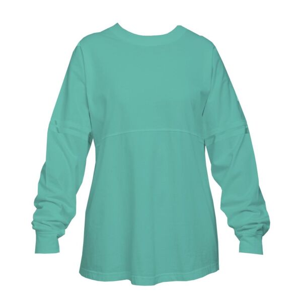 Boxercraft Women's Jersey Pom Pom Long Sleeve T-Shirt T14 Women's Jersey Pom Pom Long Sleeve T-Shirt Thumbnail