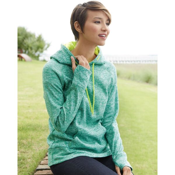 J. America Women’s Cosmic Fleece Hooded Sweatshirt 8616 Women’s Cosmic Fleece Hooded Sweatshirt Thumbnail