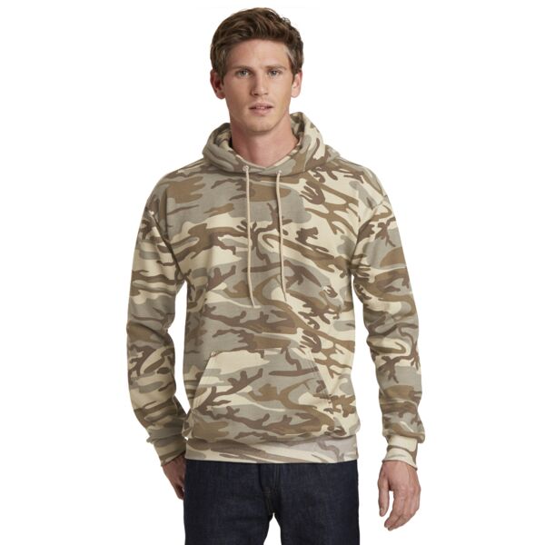 Port & Company Core Fleece Camo Pullover Hooded Sweatshirt PC78HC Core Fleece Camo Pullover Hooded Sweatshirt Thumbnail