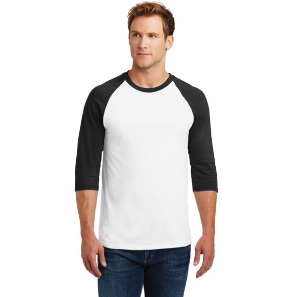 Gildan Heavy Cotton â„¢ 3/4 Sleeve Raglan T Shirt 5700 Heavy Cotton â„¢ 3/4 Sleeve Raglan T Shirt Thumbnail