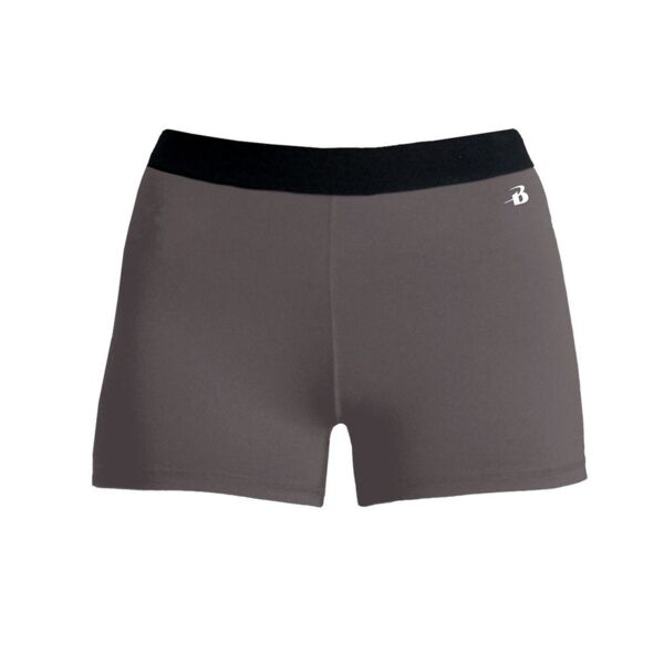 Badger Girls' Pro-Compression Shorts 2629 Girls' Pro-Compression Shorts Thumbnail