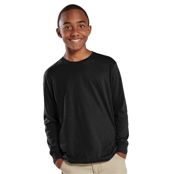 LAT Youth Fine Jersey Long Sleeve Tee 6201 Youth Fine Jersey Long Sleeve Tee Thumbnail