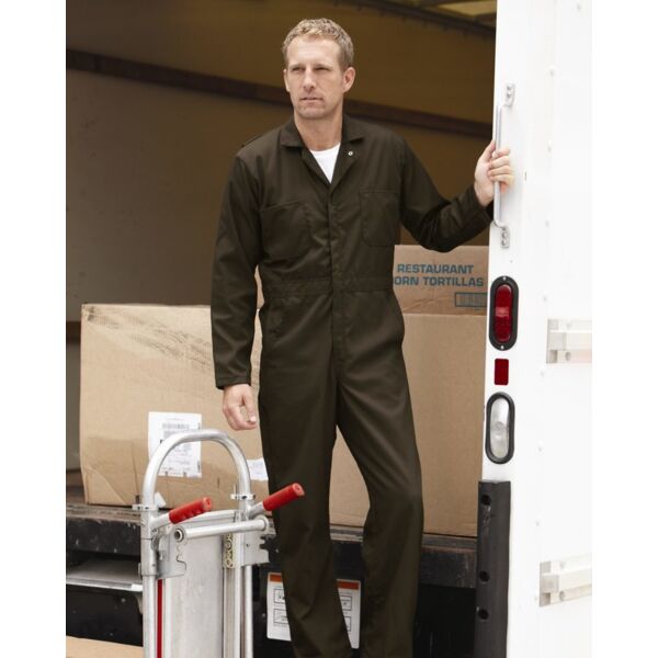 Red Kap Men's Twill Action Back Coverall CT10 Men's Twill Action Back Coverall Thumbnail