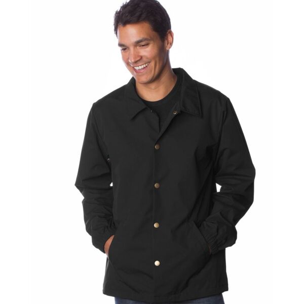 Independent Trading Co. Men's Water-Resistant Windbreaker Coachās Jacket EXP99CNB Men's Water-Resistant Windbreaker Coachās Jacket Thumbnail