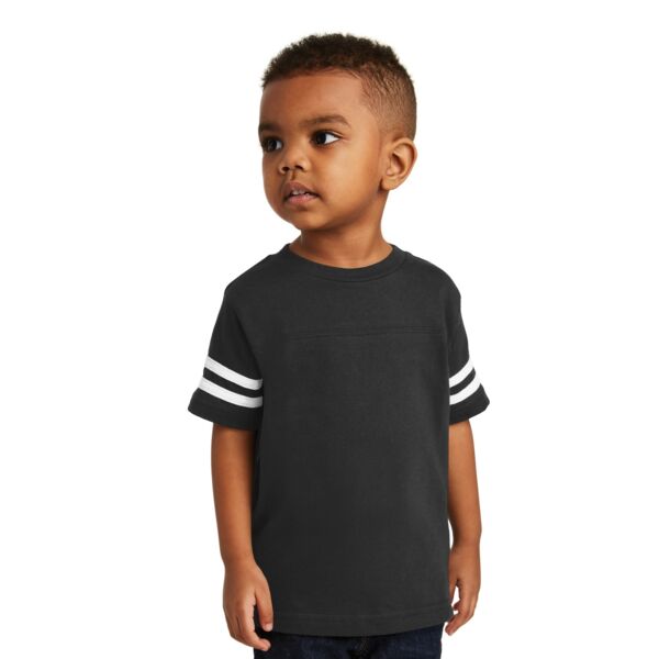 Rabbit Skins Toddler Football Fine Jersey Tee RS3037 Toddler Football Fine Jersey Tee Thumbnail