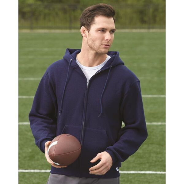 Russell Athletic Unisex Dri Power® Full-Zip Hooded Sweatshirt 697HBM Unisex Dri Power® Full-Zip Hooded Sweatshirt Thumbnail