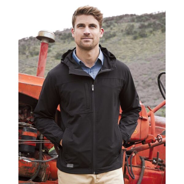 DRI DUCK Men's Apex Soft Shell Hooded Jacket 5310 Men's Apex Soft Shell Hooded Jacket Thumbnail