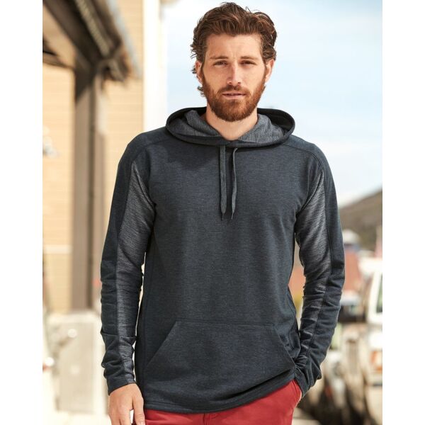 J. America Men's Omega Stretch Hooded Sweatshirt 8435 Men's Omega Stretch Hooded Sweatshirt Thumbnail