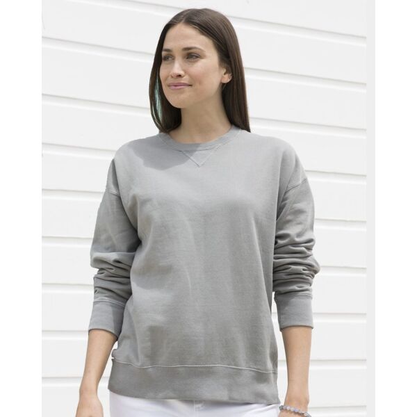 ComfortWash by Hanes Unisex Garment-Dyed Crewneck Sweatshirt GDH400 Unisex Garment-Dyed Crewneck Sweatshirt Thumbnail