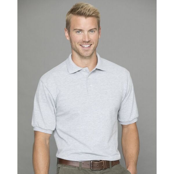 Jerzees Men's 100% Ring-Spun Cotton Piqué Polo 443M Men's 100% Ring-Spun Cotton Piqué Polo Thumbnail