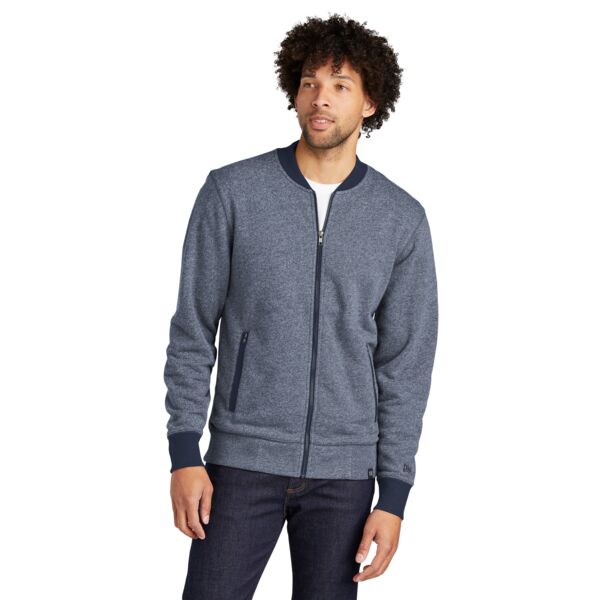 New Era French Terry Baseball Full Zip NEA503 French Terry Baseball Full Zip Thumbnail