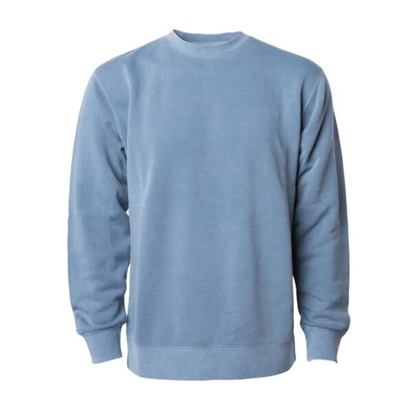 Independent Trading Co. Unisex Midweight Pigment-Dyed Crewneck Sweatshirt PRM3500 Unisex Midweight Pigment-Dyed Crewneck Sweatshirt Thumbnail