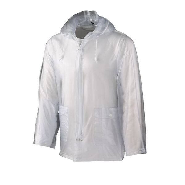 Augusta Sportswear Men's Clear Hooded Rain Jacket 3160 Men's Clear Hooded Rain Jacket Thumbnail