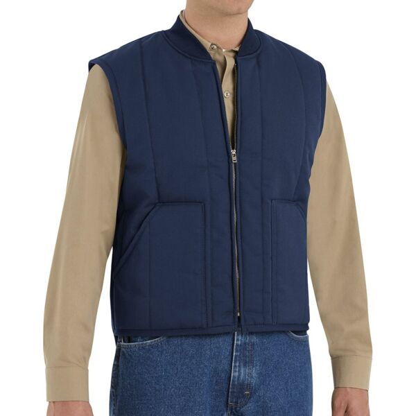 Red Kap Men's Tall Quilted Vest VT22T Men's Tall Quilted Vest Thumbnail