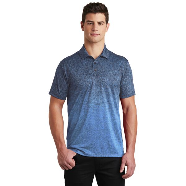 Sport Tek Ombre Heather Polo ST671 Ombre Heather Polo Thumbnail