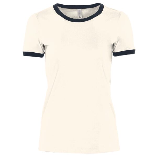Next Level Apparel Women's Ringer Tee 3904 Women's Ringer Tee Thumbnail
