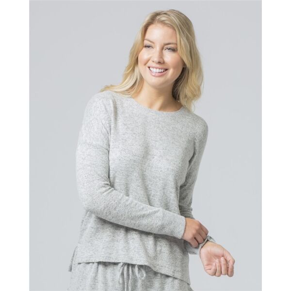 Boxercraft Women's Cuddle Fleece Boxy Crewneck Pullover L06 Women's Cuddle Fleece Boxy Crewneck Pullover Thumbnail